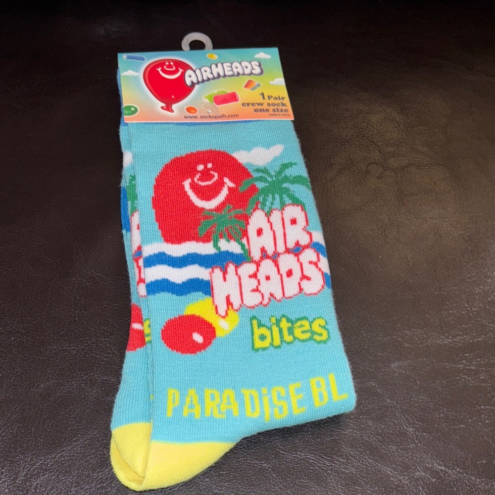 Airheads Paradise Blue Socks